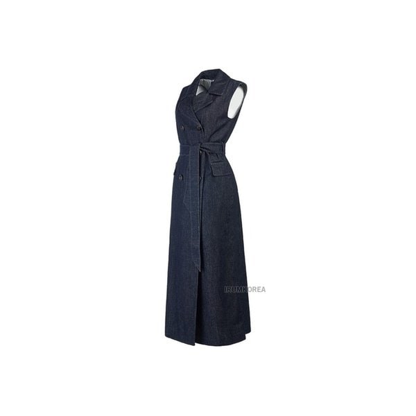 FW25 여성 그레타 롱 데님 원피스 GRETA 001