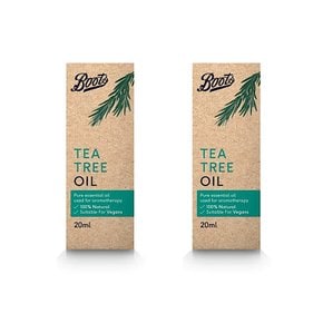 부츠 티트리 오일 BOOTS TEA TREE OIL 20ML 2개