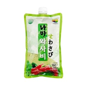 녹미원 나마 와사비 냉동 750g 일식와사비