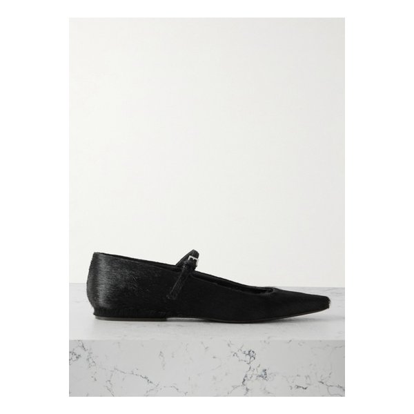 루루 드 시종 레오네 카프 헤어 플랫 블랙 46376663162870477