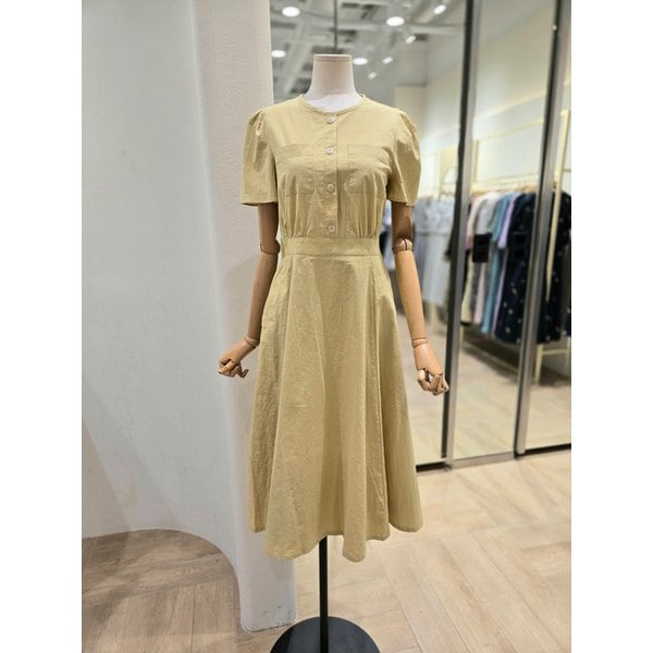 [부산점] 라운드넥 플레어 원피스(PR2WO00964)