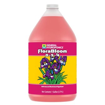  General Hydroponics Flora Bloom 개화기 비료 영양제 수경재배 액비 3.79리터