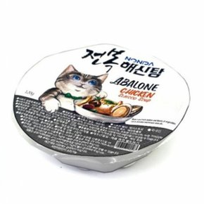 고양이 전복 해신탕 120g 1P 영양 습식 사료 화식 (WD79271)