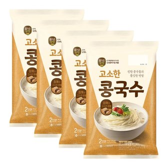 CJ제일제당 고소한 콩국수 2인 880G 냉장 4봉