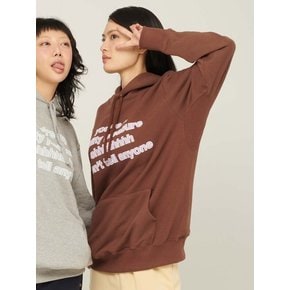 lotsyou_Dont tell anyone Hoodie Brown