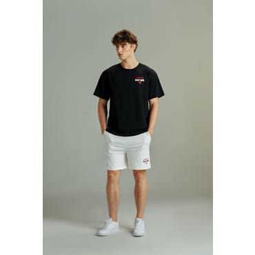 고엑스오 슬라이스훅 캐쥬얼핏 숏팬츠 화이트