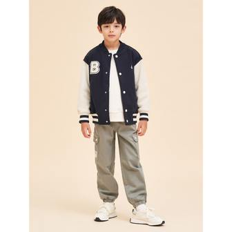 빈폴키즈 *시즌오프30%*[BEANPOLE KIDS] 코튼 조거 팬츠  카키 (BI4121U01H)