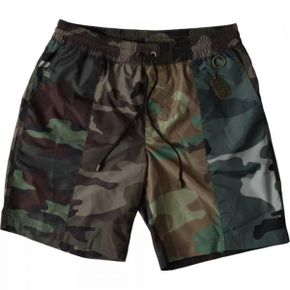 5347406 Dolce  Gabbana multi Camouflage Patchwork Beachwear Shorts Mens Swimwear