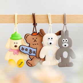 브런치 브라더 여행가방 캐리어 네임택 버니