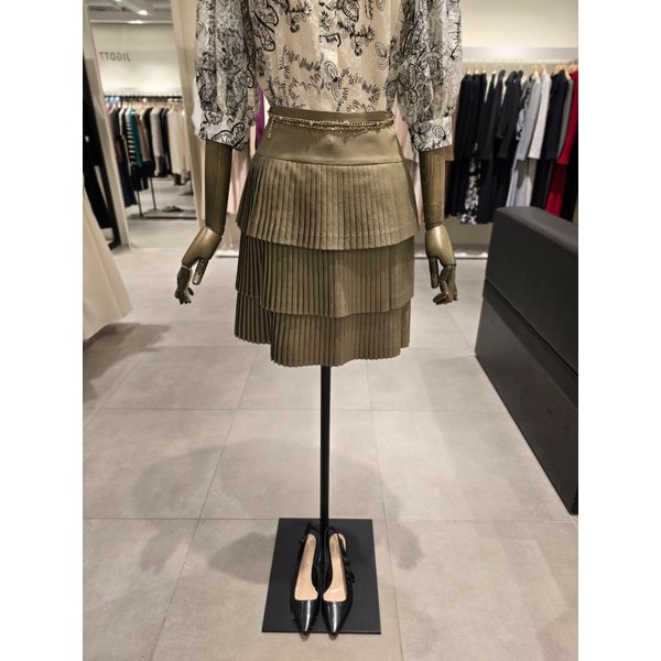 [파주점] 플레르 플리츠 체인 미니 스커트 JR4A0SK344