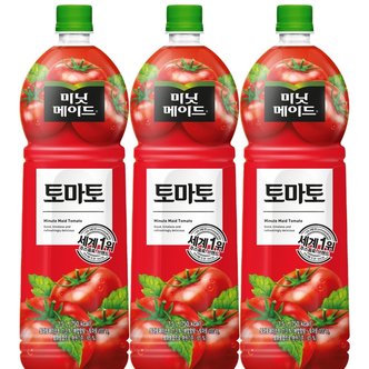  코카콜라 미닛메이드 토마토 1.5L x 2개