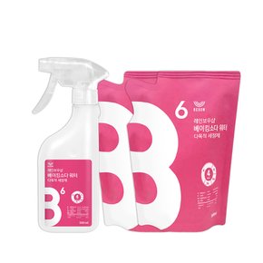 다목적세정제 베이킹소다 워터 500ml 리필 세트(500ml용기1개 + 500ml리필2개)