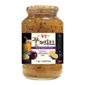 [꽃샘식품] 꽃샘 꿀 패션후르츠 차 1kg (S12349382)
