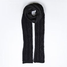 [Dents]Metallic Cable Knit Scarf / 3 Colours / 여성스카프/4-2837