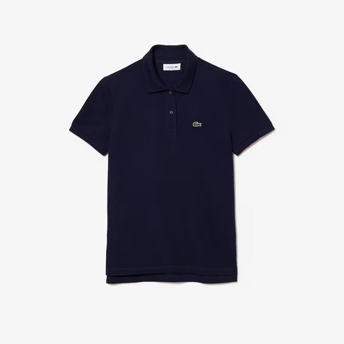 라코스테 24SS 라코스테여성 2버튼 레귤러핏 폴로셔츠  PF7839-54G  166(네이비)