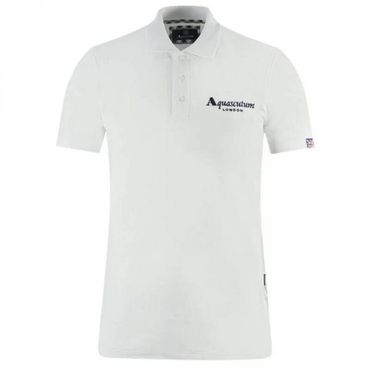 이스퀘어 4708100 Aquascutum Elegant Cotton Polo Mens Shirt