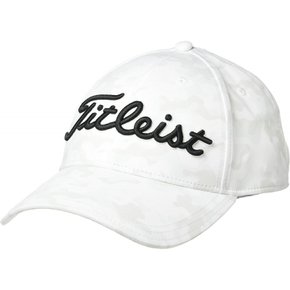 타이틀리스트 TITLEIST 골프 모자 화이트 위장 여성 캡