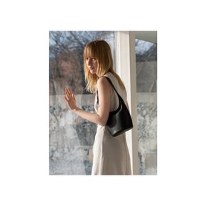 Mini around hobo bag Black