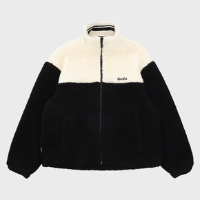 HIGH NECK ZIP-UP FLEECE JUMPER [3 COLOR]