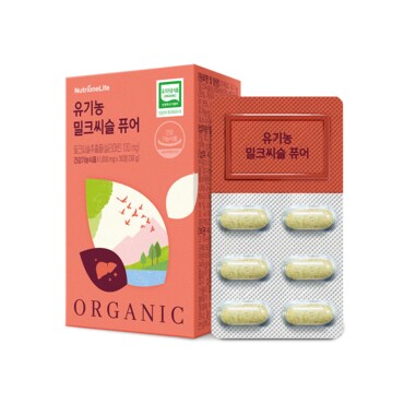 뉴트리원라이프 유기농 밀크씨슬 퓨어 1박스(1개월분)