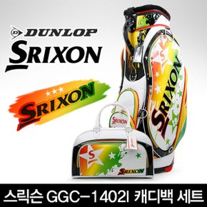 [2014년출시]DUNLOP SRIXON 던롭 스릭슨正品 GGC-1402I 카메룬모티브 디자인 캐디백 보스톤백세트