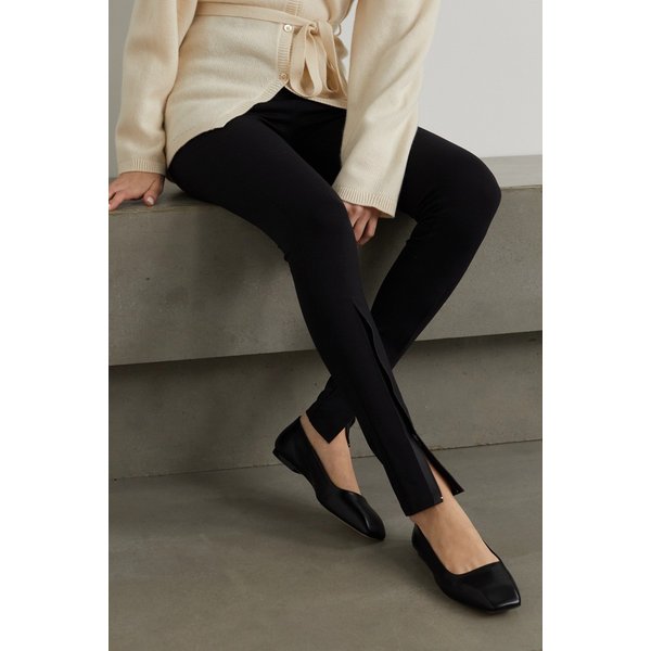 에이디 아이다 가죽 발레리나 플랫 블랙 25185454456995812