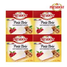 보라티알 (냉장) 프레지덩 브리쁘띠 치즈 125g x4개 /까망베르쁘띠