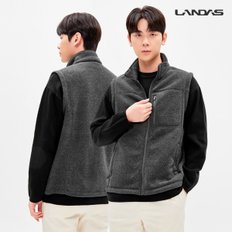 랜더스 플리스 보아 조끼 후리스 베스트 동계용 LD60W 멜란지