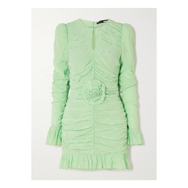 로테이트 바이 비르거 크리스텐슨 토라나 플로럴 아플리케 루시드 미니 원피스 1647597343693793