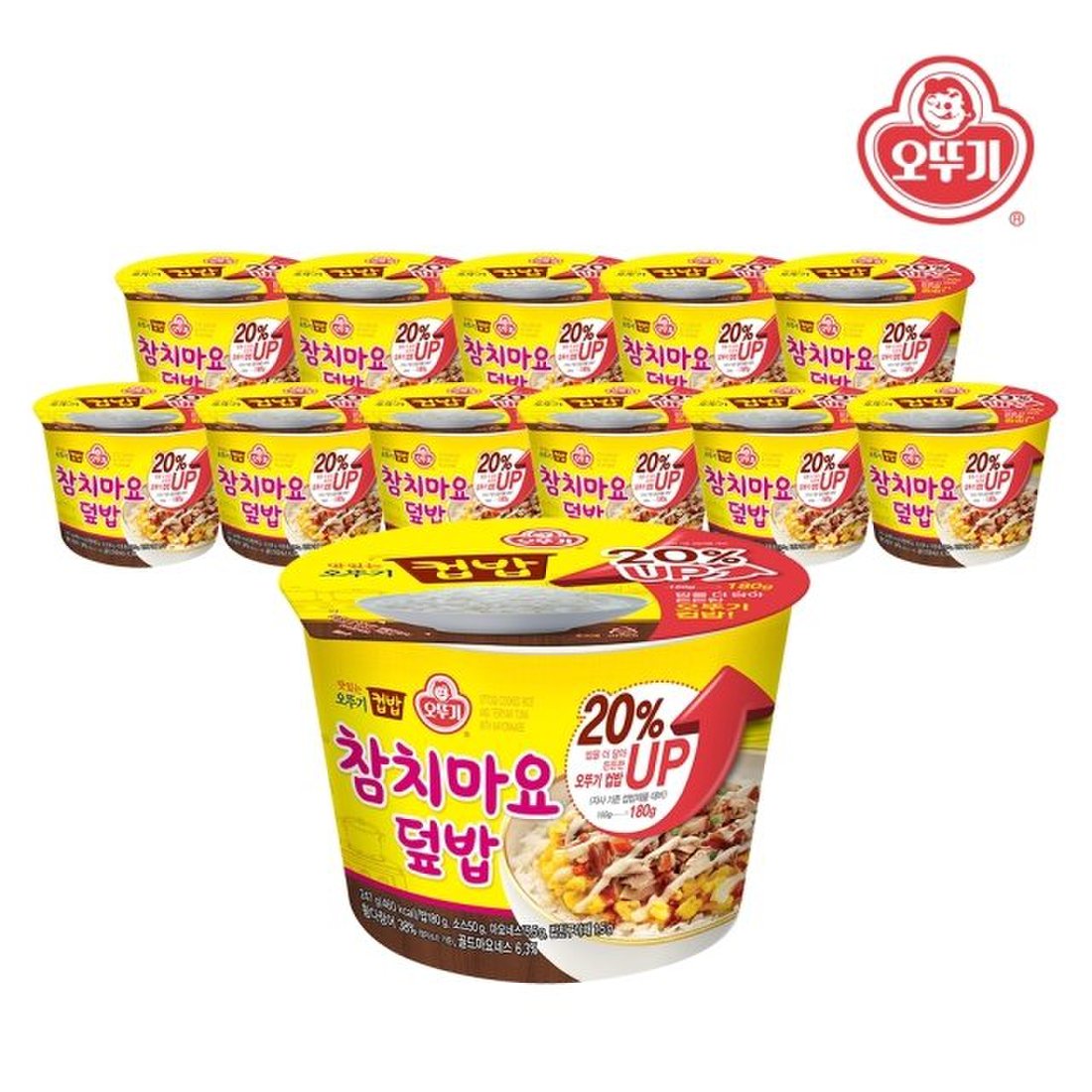 [오뚜기] 맛있는 오뚜기 컵밥 참치마요덮밥(증량) 247g x 12개(1박스), 믿고 사는 즐거움 SSG.COM