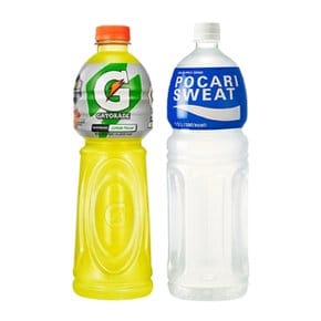 [한번에먹자] 게토레이 레몬 1.5L 3페트 + 포카리스웨트 1.5L 3페트, 총 6페트