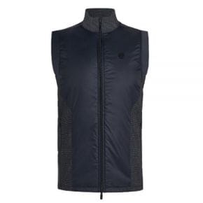 GFORE 지포어 GLEN PLAID TRACK VEST (G4MF23O64-ONYX) (남성 글렌 트랙 베스트) 58772146