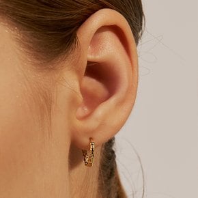 [사은품증정][sv925] foil one-touch earring