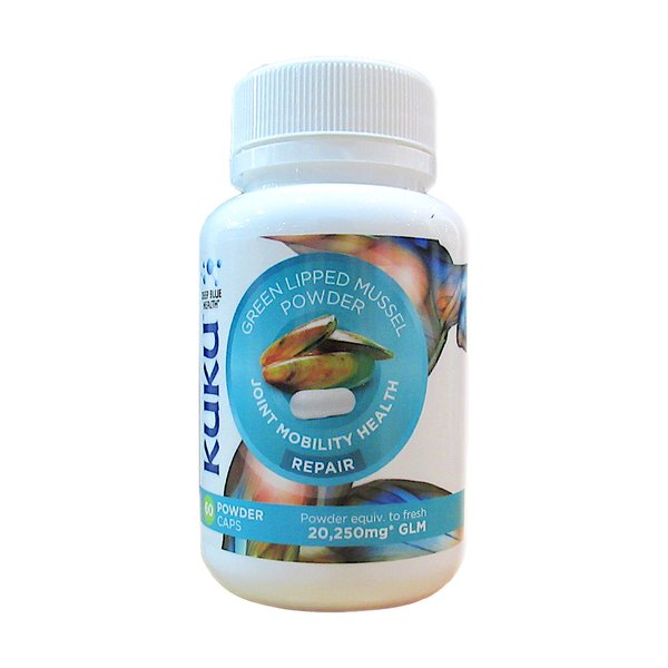 뉴질랜드 쿠쿠 머셀 초록입홍합 20250mg 60캡슐