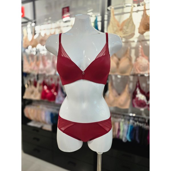 [시흥점] S 비너스 ) 컴포트 메모리즈 브라,백레이스 팬티 세트 [VBR1802/VPT1802A-WI]