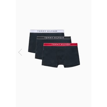 타미힐피거 [타미힐피거남성]웨이스트 밴드 컬러 트렁크 3P (T12F1AXO150MT10WF)
