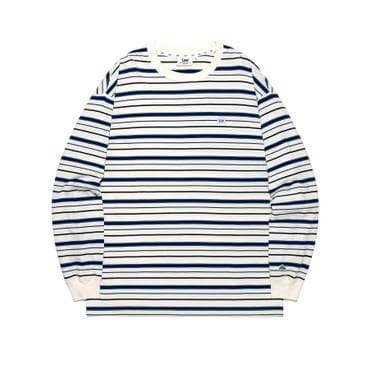 LEE 멀티스트라이프 긴팔 티셔츠 네이비 LE2503LT05NA