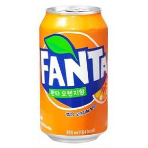 환타 오렌지 탄산음료 355ml X 48캔