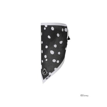 왁 골프 (WGGJX24371BKX)Dalmatian Pattern Scarf