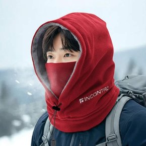 겨울 방한용 이중 후드넥워머
