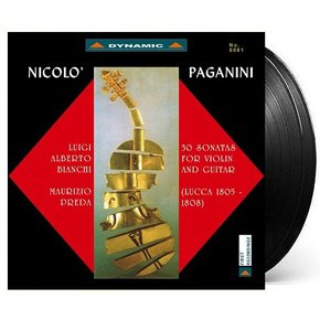NICOLO PAGANINI - 30 SONATAS FOR VIOLIN AND GUITAR/ LUIGI ALBERTO BIANCHI, MAURIZIO PREDA