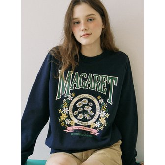 아워호프 Margaret Garden Sweatshirt - Navy