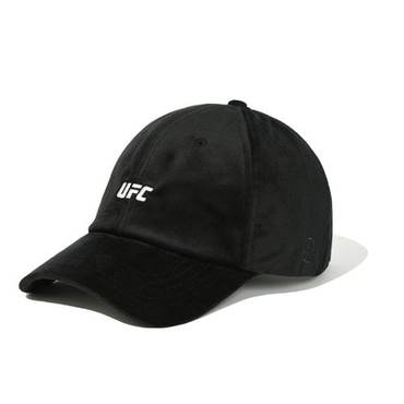 UFC SPORT UFC 벨로아 볼캡 블랙 U2HWU3308, U2HWU3308BK
