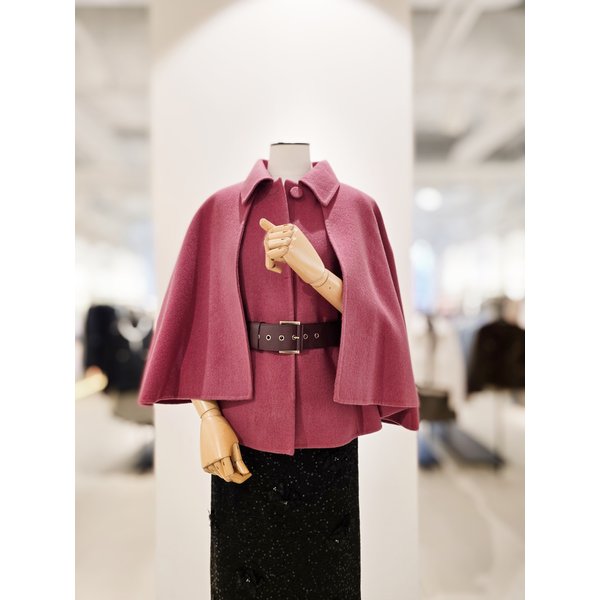 [파주점] [더아이잗컬렉션]숏 케이프 울 코트 CPAA0CT221