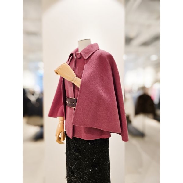 [파주점] [더아이잗컬렉션]숏 케이프 울 코트 CPAA0CT221