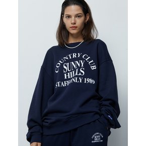 SUNNY HILLS SWEATSHIRTS (NAVY)