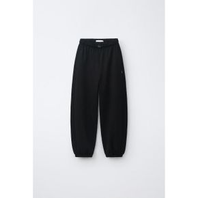 ZARA 자라 키즈 벌룬 플러시 트라우저스 바지 팬츠 블랙 0039771800 0039771 1372240