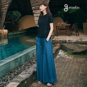 25SS 아세테이트 플레어 팬츠
