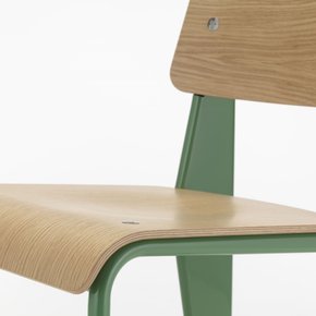 Vitra 스탠다드 체어_내추럴 오크, 블레 베흐