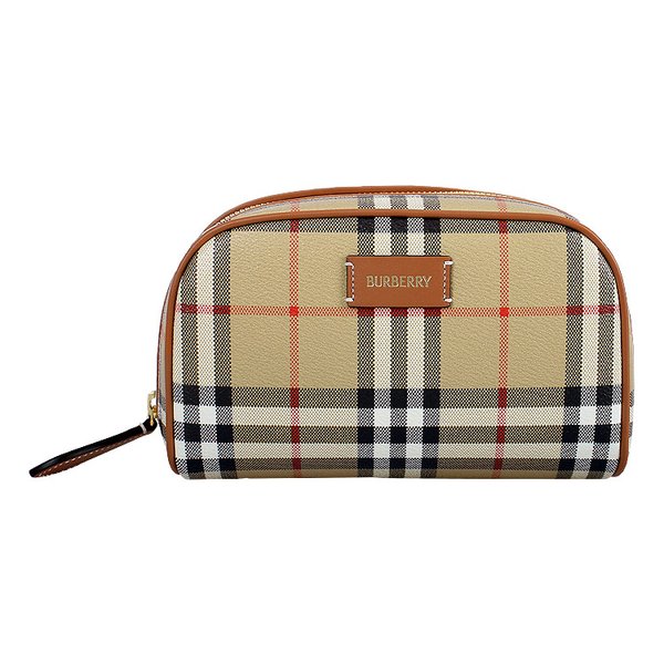 [시흥점] 25FW 체크 코스메틱 파우치백 스몰 (8109811)